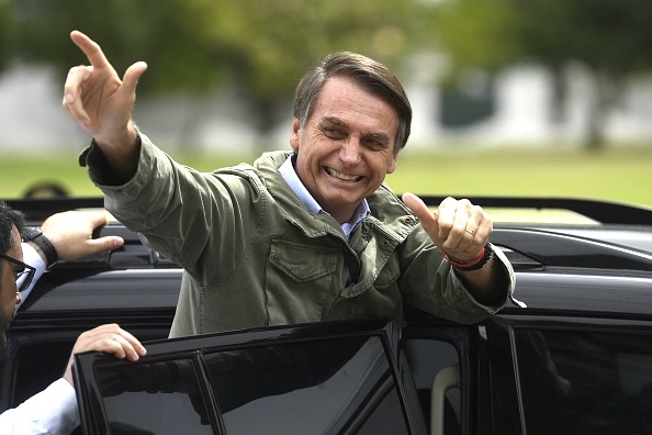 Jair Bolsonaro est depuis le 28 octobre 2018, le nouveau président brésilien (MAURO PIMENTEL/AFP/Getty Images)