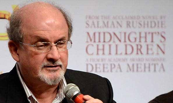 L'écrivain britannique d'origine indienne Salman Rushdie. (Photo : INDRANIL MUKHERJEE / AFP / Getty Images)