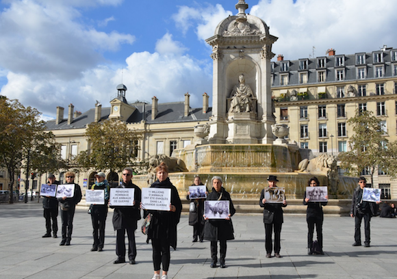 Suite à la demande de l'association Zoopolis, la mairie de Paris vient d'accepter l'idée d’ériger un monument pour rendre hommage aux animaux tués pendant les deux dernières guerres. (Capture d'écran Tweeter@ParisZoopolis)
