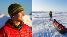Un drogué d’adrénaline veut être la première personne à traverser l’Antarctique en solitaire