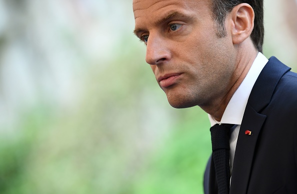 Le président Emmanuel Macron. (Photo : FRANCK FIFE/AFP/Getty Images)