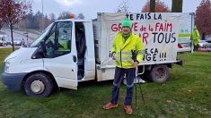 Gilets jaunes : un Bourguignon en grève de la faim décide de rallier Paris à pied pour parler à Emmanuel Macron
