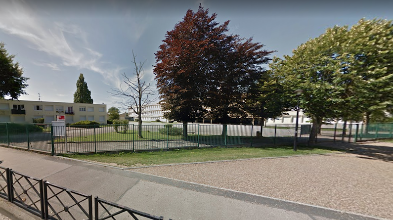 Le collège Descartes, au Havre (Google Map)