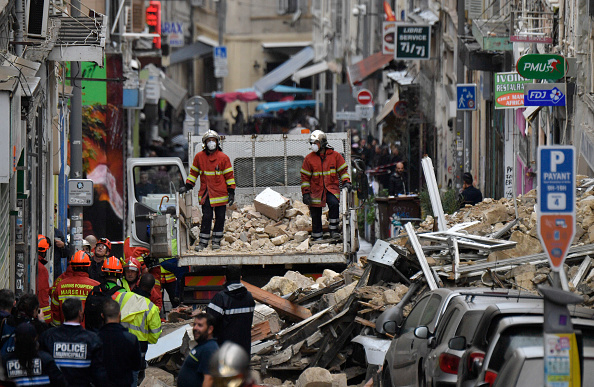 Marseille. Les recherches se poursuivent. (Photo : GERARD JULIEN/AFP/Getty Images)