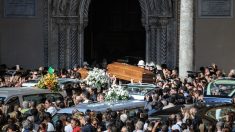 Sicile: funérailles de neuf victimes des inondations