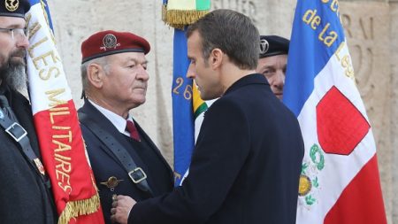 Un ancien combattant interpelle Emmanuel Macron au sujet des migrants :«Ce n’est pas le cheval de Troie qu’on met en place ?»