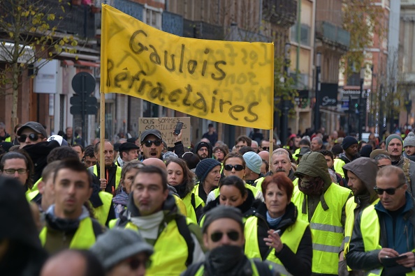 Mouvement des "gilets jaunes" à Paris le 1er décembre 2018. (Photo : PASCAL PAVANI/AFP/Getty Images)