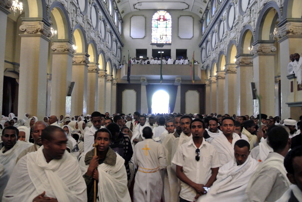 -Selon les chiffres officiels, environ deux tiers des 83 millions d'habitants de l'Éthiopie sont chrétiens, la majorité d'entre eux étant de religion orthodoxe. Image JENNY VAUGHAN / AFP / Getty Images.
