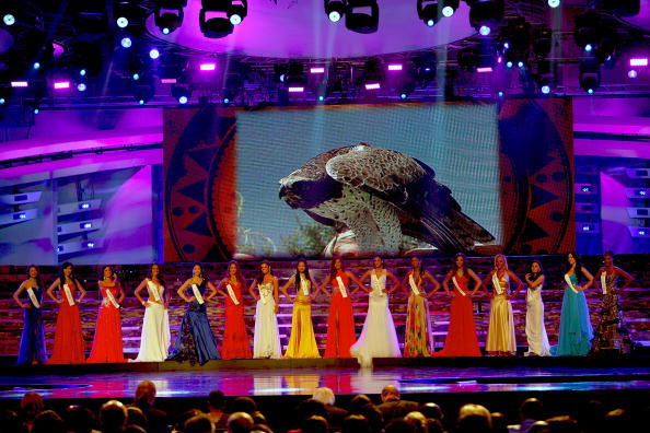 -Image d’illustration. Les finalistes de Miss Monde concourent à Johannesburg, en Afrique du Sud. Photo de Michelly Rall / Getty Images.