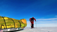 Exploit d’un Américain, premier à traverser les terres glacées de l’Antarctique en solo et sans assistance