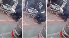 Gilets jaunes : les policiers dégonflent les pneus d’un homme en fauteuil roulant car il est trop agité