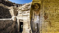 Une tombe égyptienne de 4 400 ans découverte intacte sous le sable à Saqqara