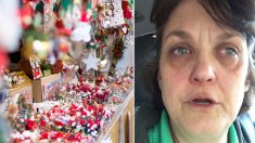 Une vendeuse attrape un voleur à l’étalage la veille de Noël, mais ce qu’il a volé la laisse en larmes