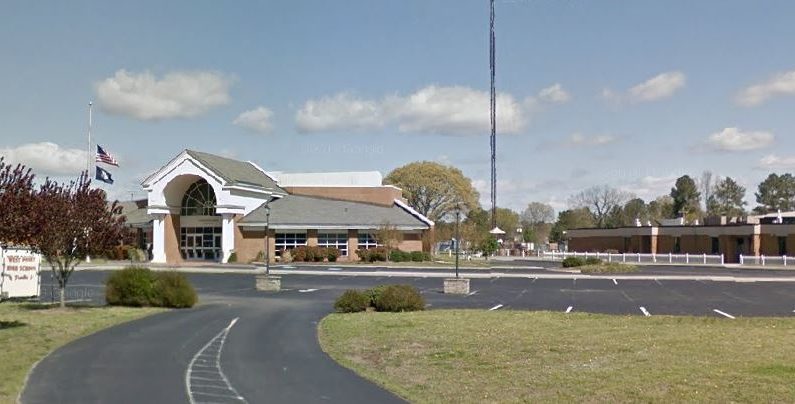 West Point High School en Virginie dans un dossier photo. (Google Maps)