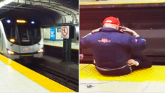 Un employé de métro dissuade un homme de se suicider en demandant aux usagers de réciter «Je suis fort»