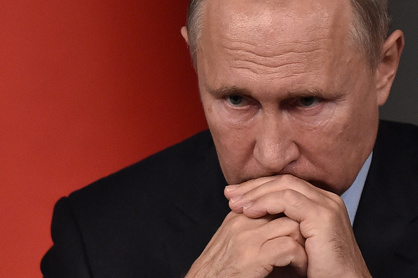 Le Président russe Vladimir Poutine. (Photo : OZAN KOSE/AFP/Getty Images)