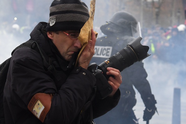 Les journalistes de BFMTV renoncent à couvrir les "gilets jaunes".     (Photo : ALAIN JOCARD/AFP/Getty Images)