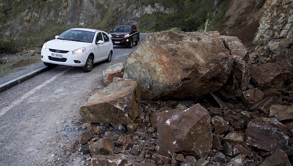 Domage causé par le tremblement de terre du 16 septembre 2015 dans la région de Coquimbo - Crédit : MARTIN BERNETTI/AFP/Getty Images