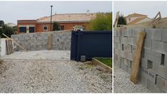 Vendée : un mur de parpaings édifié devant l’entrée du domicile d’une députée LREM