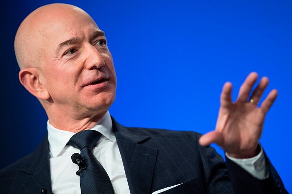 Jeff Bezos, fondateur d'Amazon. (Photo JIM WAT: SON/AFP/Getty Images)
