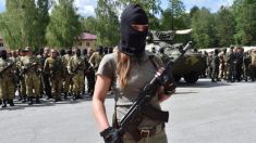 Dans l’Ukraine en guerre, des femmes « prêtes à combattre »