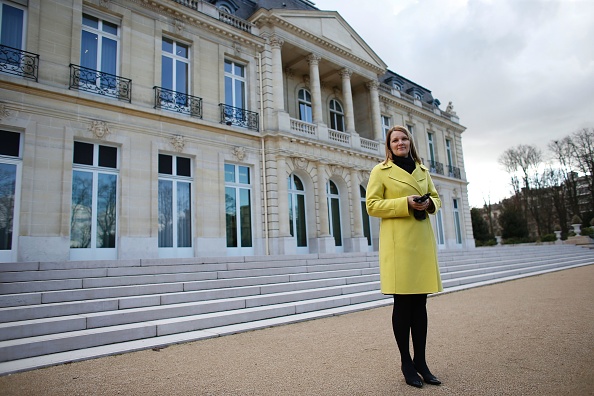 -La secrétaire générale adjointe de l'OCDE, Mari Kiviniemi, est photographiée au siège de l'OCDE à Paris, le Gafi (Groupe d'action financière,) a son siège dans ce même lieu. Photo THOMAS SAMSON / AFP / Getty Images.