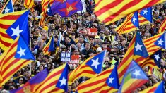 Marche des indépendantistes catalans à Madrid