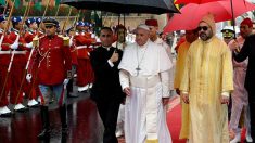 Le pape à la rencontre de la petite communauté catholique du Maroc