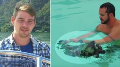 Un Allemand survit des heures perdu en mer en fabriquant un dispositif de flottaison avec son jean