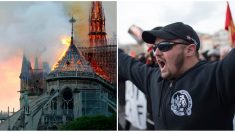Incendie de Notre-Dame – Des antifas se réjouissent du drame : « La seule église qui illumine est celle qui brûle »