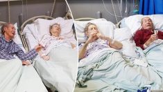 Un couple inséparable de personnes âgées obtient des lits adjacents à l’hôpital afin que le mari puisse partager les derniers jours avec sa femme mourante