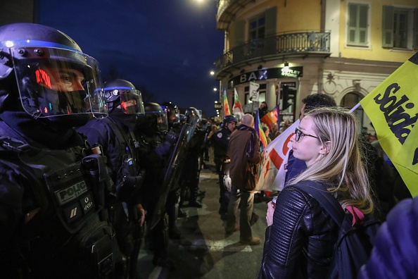 "Gilets jaunes" à Nice le 23 mars 2019. (Photo : VALERY HACHE/AFP/Getty Images)