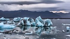 Vidéo : un pan de glacier s’effondre, obligeant les touristes à fuir un « mini-tsunami » en Islande