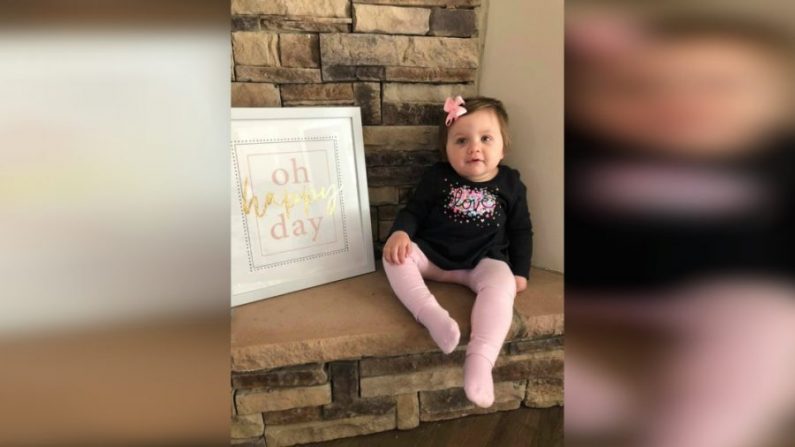 Molly Hughes, une fillette d'un an du Kentucky, a vaincu le cancer. (Chelsea Hughes/Facebook)
