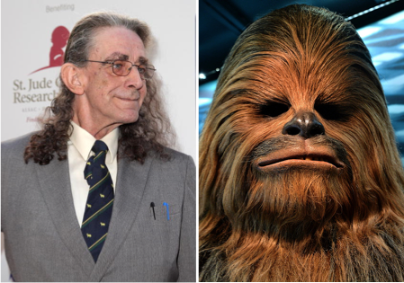 Peter Mayhew, qui a longtemps endossé le costume de Chewbacca, l'extraterrestre géant et poilu de la saga "Star Wars", est décédé à l'âge de 74 ans. (Photo : GettyImages)