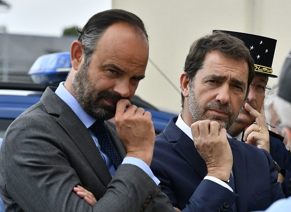Le Premier ministre Édouard Philippe et le ministre de l'Intérieur Christophe Castaner, le 2 mai 2019. (Photo : GEORGES GOBET/AFP/Getty Images)