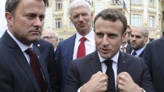 Européennes: Emmanuel Macron se focalise sur Marine Le Pen et le clivage progressistes/nationalistes, un pari à hauts risques