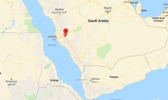 Taïf, Arabie saoudite. (Capture d'écran de Google Maps)
