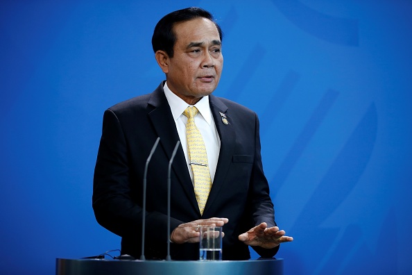 -Le général Prayut Chan-O-Cha, Ex-Premier ministre thaïlandais, pourrait conserver son poste de Premier ministre. Photo par Odd ANDERSEN / AFP / Getty Images.