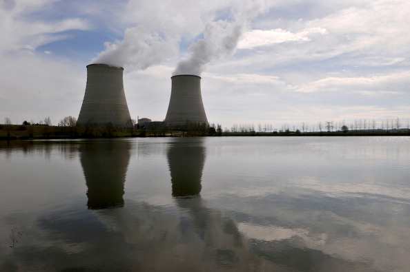 Une centrale nucléaire située le long de la Loire à Belleville-sur-Loire (ALAIN JOCARD/AFP/Getty Images)