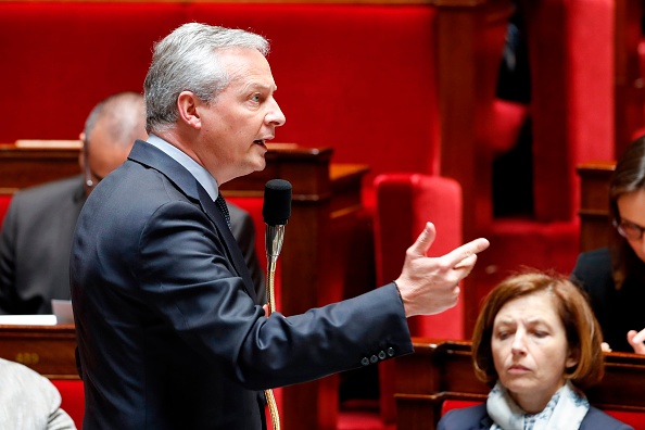 Le ministre des Finances Bruno Le Maire à l'Assemblée nationale à Paris le 29 mai 2019. (FRANCOIS GUILLOT/AFP/Getty Images)
