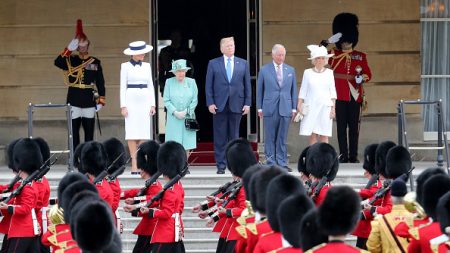 Accueil royal pour Trump à Buckingham Palace