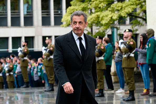 Nicolas Sarkozy photographié le 4 mai 2019 pendant les funérailles du grand-duc Jean de Luxembourg. Crédit : JOHN THYS/AFP/Getty Images.
