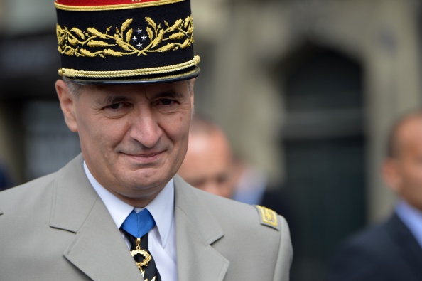 Le gouverneur des Invalides, Christophe de Saint Chamas. Crédit : MIGUEL MEDINA/AFP/Getty Images.