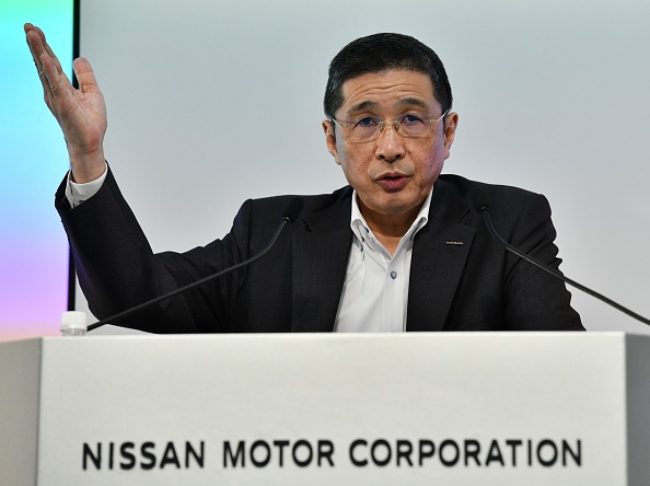 -Le constructeur japonais Nissan, touché par la crise, a annoncé que son bénéfice net avait chuté de près de 95% ce trimestre en raison de la chute des ventes et de la croissance des coûts. Photo de TOSHIFUMI KITAMURA / AFP / Getty Images.