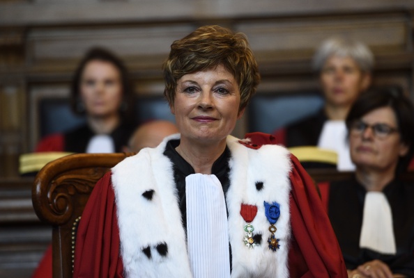 Chantal Arens devient première présidente de la Cour de cassation. (Photo : ERIC FEFERBERG/AFP/Getty Images)