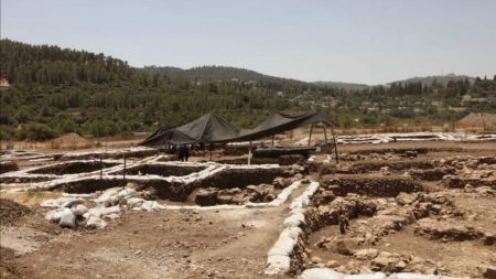 Les restes d’une colonie néolithique vieille de 9000 ans ont été exhumés à l’extérieur de Jérusalem