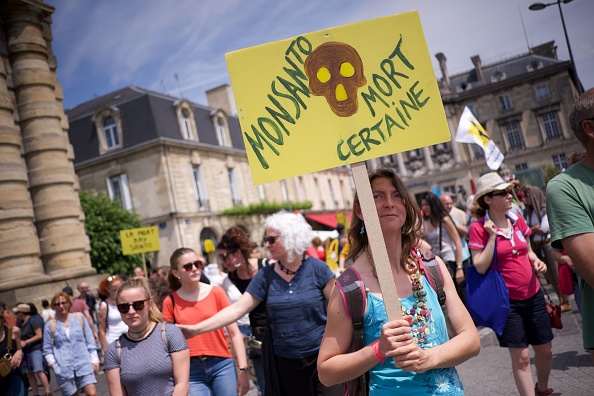 Manifestation contre Monsanto à Bordeaux le 19 mai 2018. (MEHDI FEDOUACH/AFP/Getty Images)