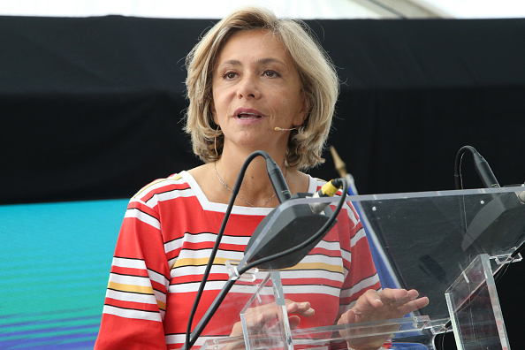 Valérie Pécresse, présidente de la région Ile-de-France. (DIARMID COURREGES/AFP/Getty Images)
