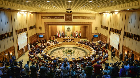 -Les membres de la Ligue arabe se réuniront au Caire le 12 octobre par rapport à l’attaque Turque. Photo MOHAMED EL-SHAHED / AFP / Getty Images.